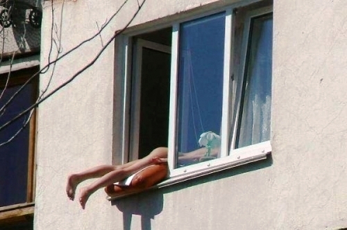 Szép napsütéses idő van...