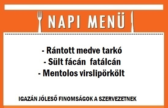 Különleges vasárnapi ajánlatunk