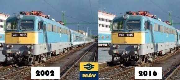 A MÁV sem akart kimaradni belőle...