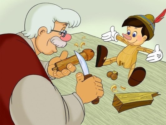 Na fiam, most férfit faragok belőled!