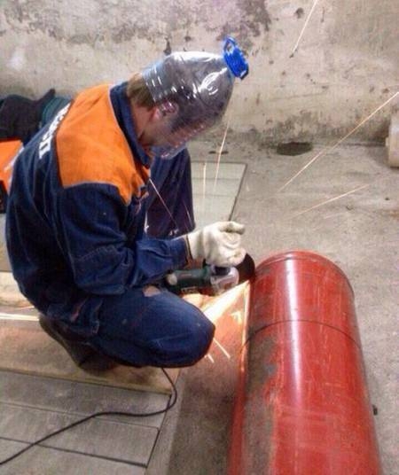 Szem és arcvédelem megoldva