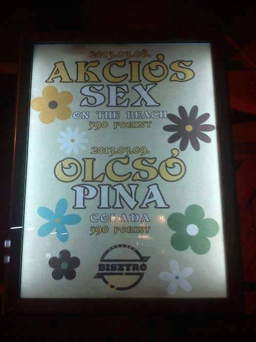 Zoltán napi ajánlat a kocsmában