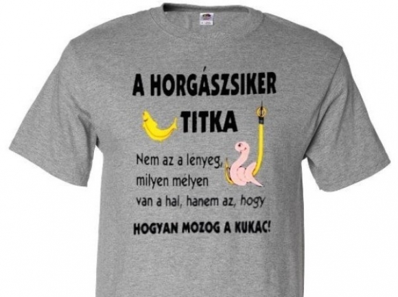 Poénos póló horgászoknak