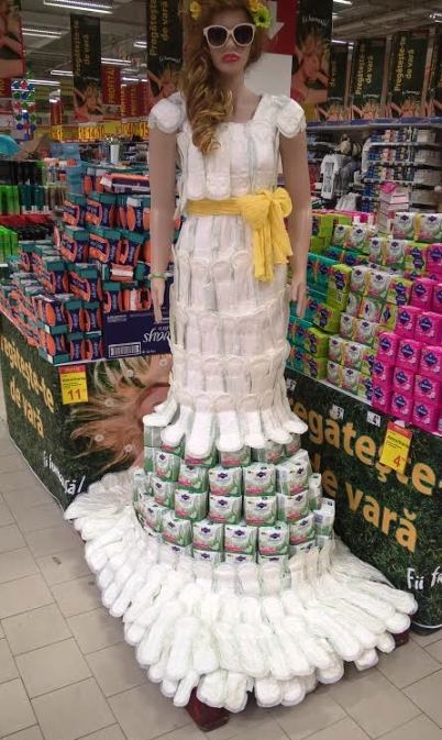 Egy lenyűgöző tisztasági betét reklám