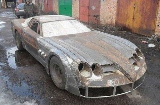 Egy SLR McLaren replika Oroszországból