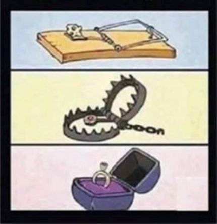 Három darab halálos csapda