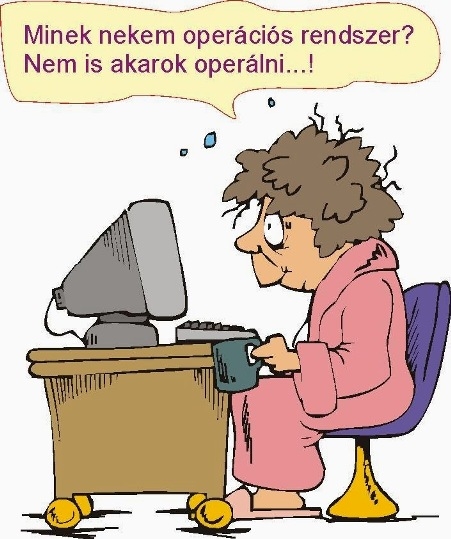 Lujza néni is elkezdte használni a hálót