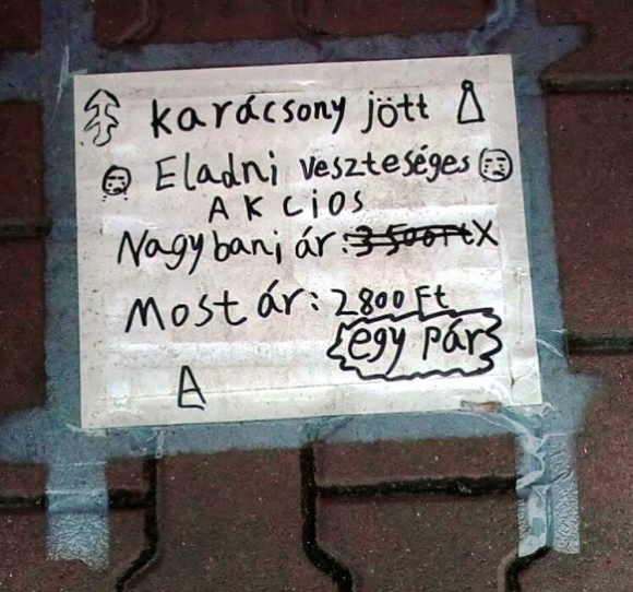 A józsefvárosi piacon járt egy olvasónk