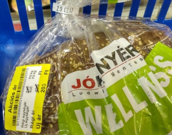 Akciós a Tecsóban a kenyér