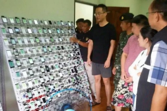 Így néz ki egy illegális klikkfarm