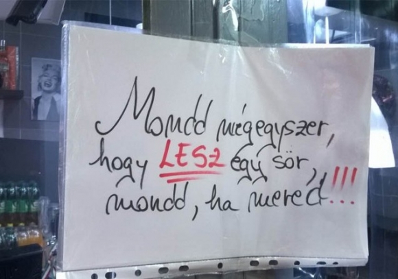 Próbálják megnevelni a vendégeket