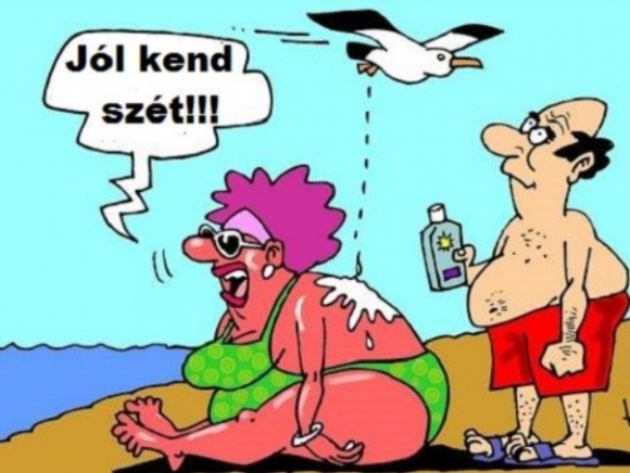 Ha strandra mentek, gondoskodjatok védelemről...