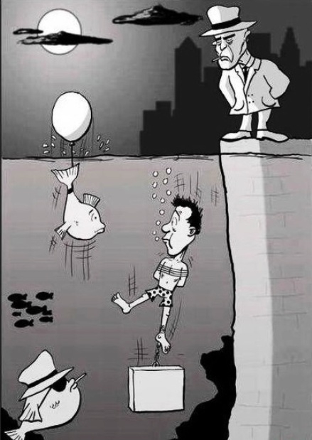 A maffia mindenhol ott van