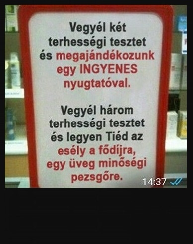 Eközben a gyógyszertárban...