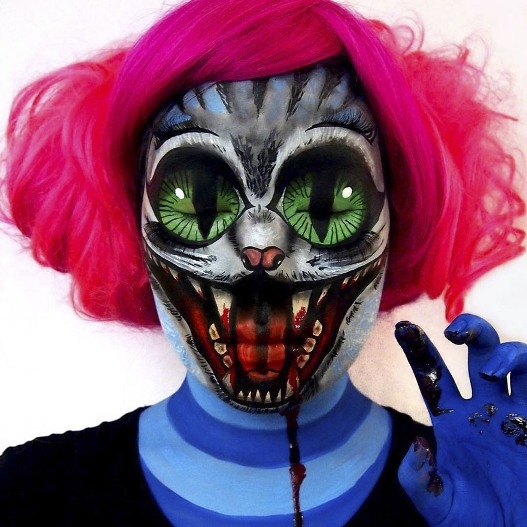 Egy újabb bizarr arcfestés