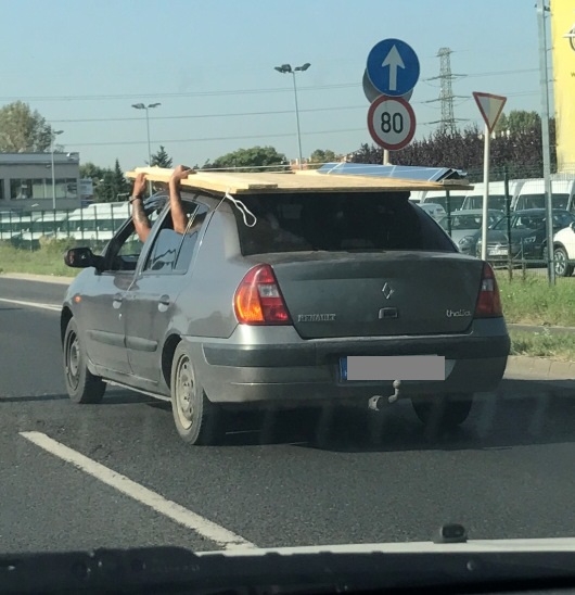 Valahol az M3-as autópályán