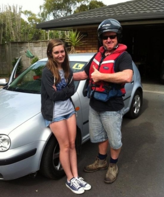 Egy újabb szülő, aki poénkodni akart