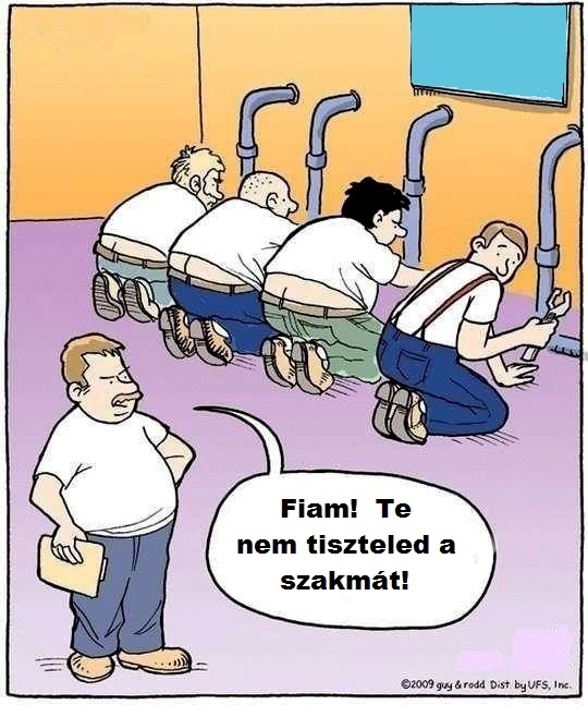 Fűtés-, víz- és szennyvíz-szerelő 