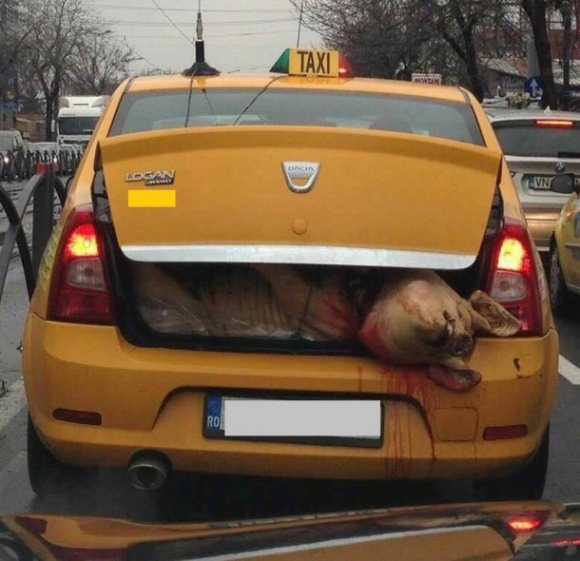 A román fővárosban járt a szállító