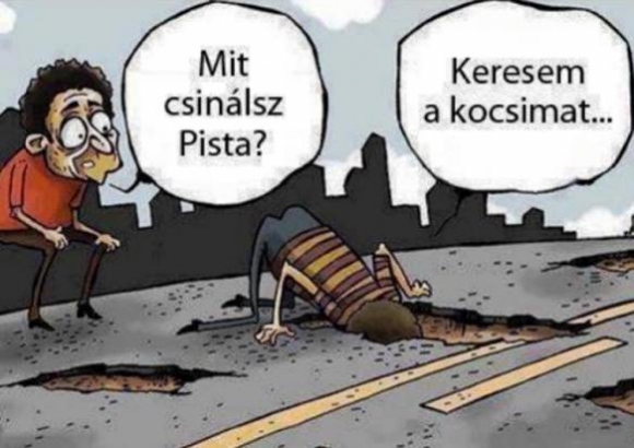 Eközben az M1-esen