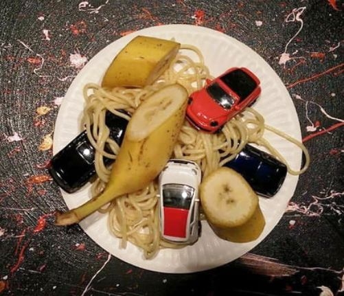 Spagetti carbanana