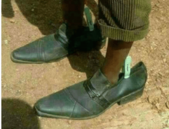 Amikor rendelsz a neten egy olcsó cipőt...