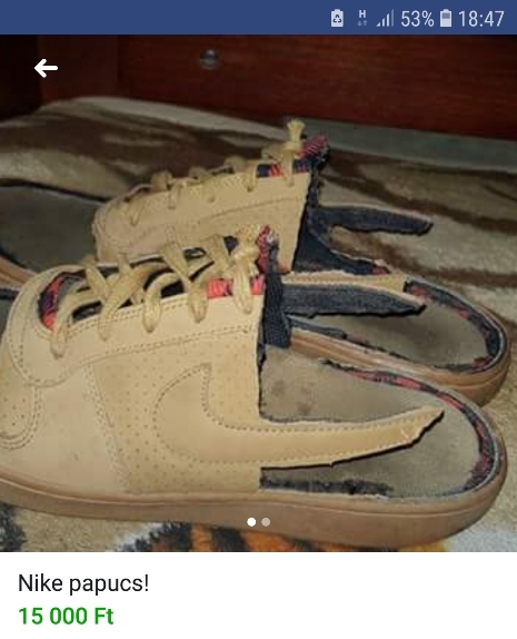 Nike papucs eladó