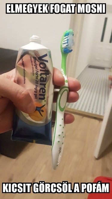 Neki részegen is első a szájhigiénia