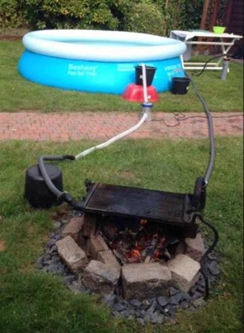 Csináld magad medencefűtés