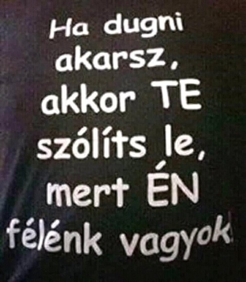 Póló félénkeknek