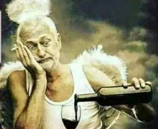 Az őrzőangyalom mikor meglátta, hogy kire kell vigyázni...