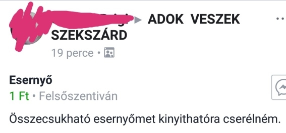 Facebook adok veszek