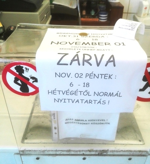 Forráskút, kisbolt - Csöcsörészni tilos!