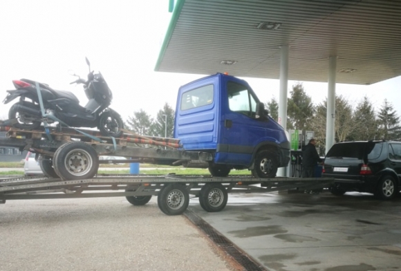 Ismét volt szállítani való!