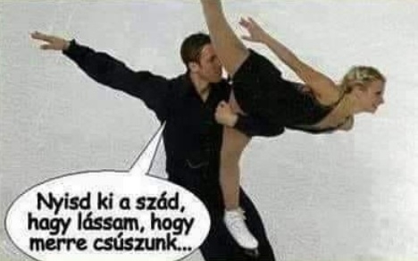 Páros műkorcsolya verseny