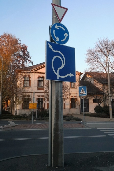 Kaposvár busz állomás kihajtó