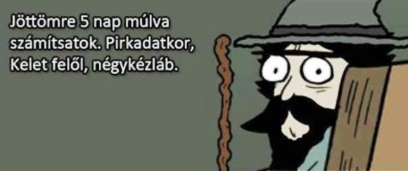 Van, akinek kissé elhúzódik a szilveszteri buli