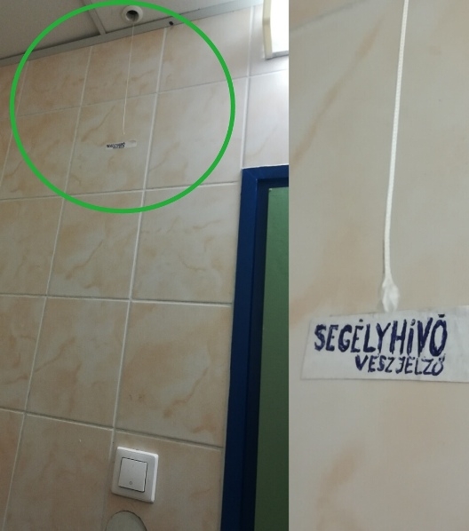 Segélyhívó elhelyezés - nem jól csinálod