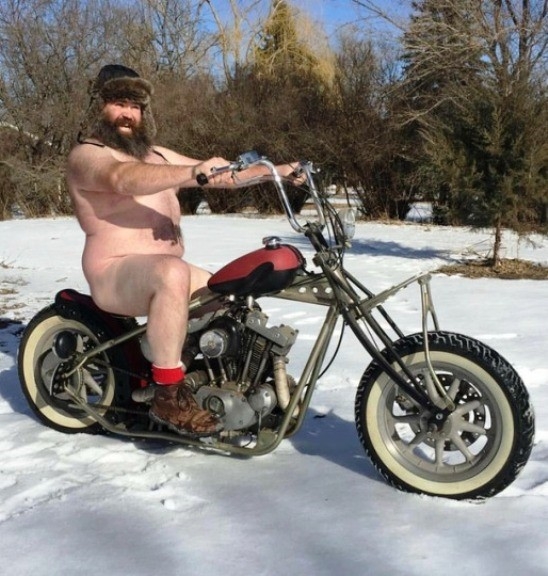 Ha puhány vagy, ülj a radiátorra - Én húzok motorozni!