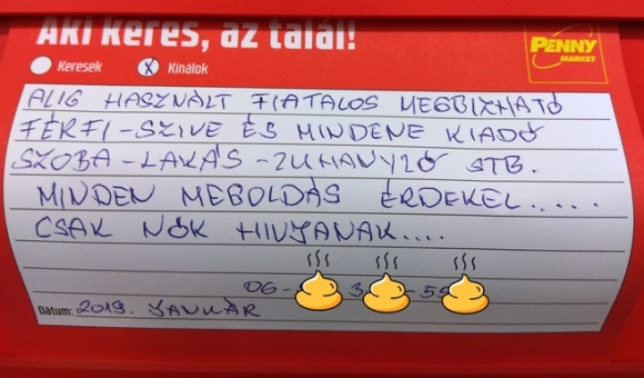 Penny hirdetőfal, Dunakeszi