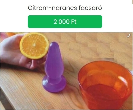 Narancs facsaró, mi?