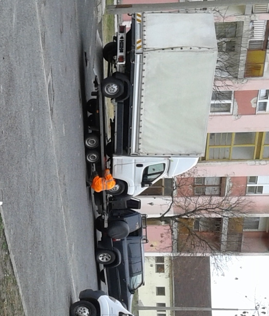 Tegnap Dorogon járt a szállító