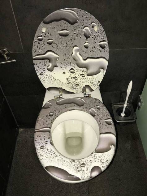 Érdekes WC-ülőke design