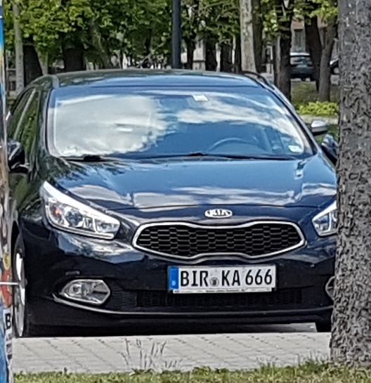 Egyedi rendszám - Baja