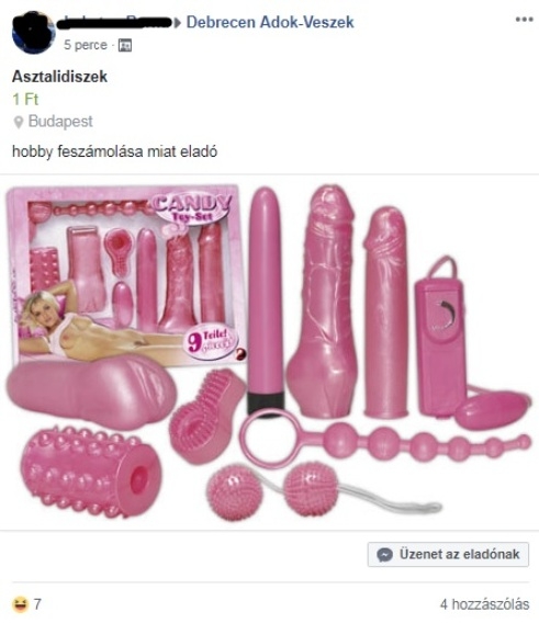 Debreceni adok-veszek - Asztali díszek