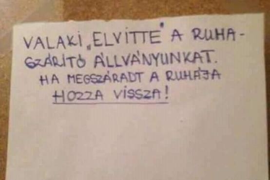 Elfogtunk egy üzenetet