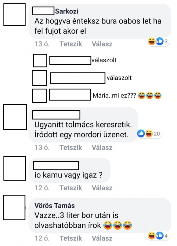 Facebook gyöngyszem