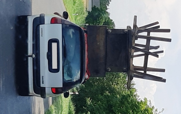 Ma a Tolna megyei Iregszemcsénél látták a szállítót