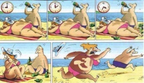 Csak egy átlagos nap a bícsen