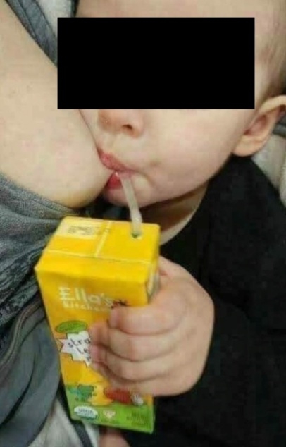 Még kis szaros, de már a koktélt szereti